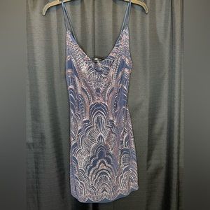 Sparkly mini dress